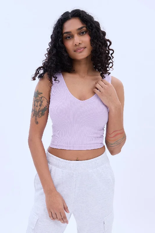 0554-03152402-seamless-v-neck-tank-top
