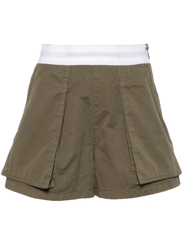 High-Waisted Cargo Rave Short