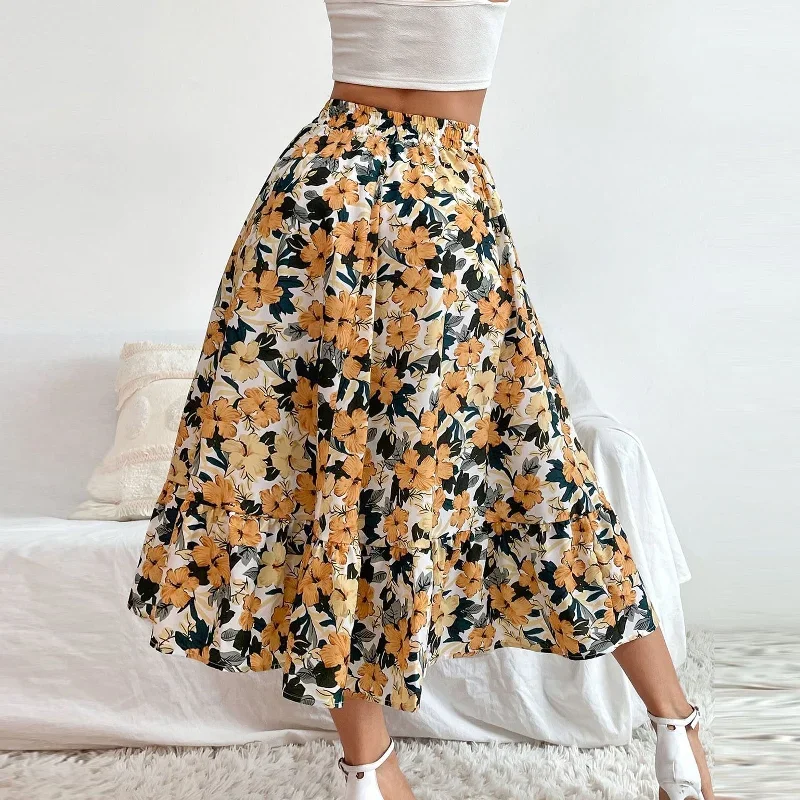 bohemian-geometric-print-high-waist-a-line-skirt