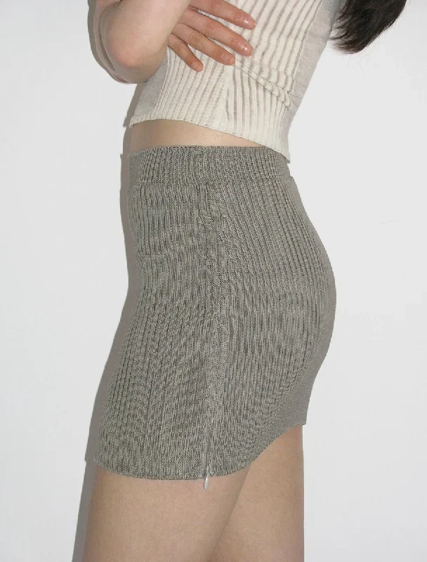 ninja-knitted-mini-skirt-side-sipper-grey