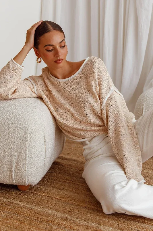 sitting-pretty-drop-sleeve-white-trim-knit-sweater-stone