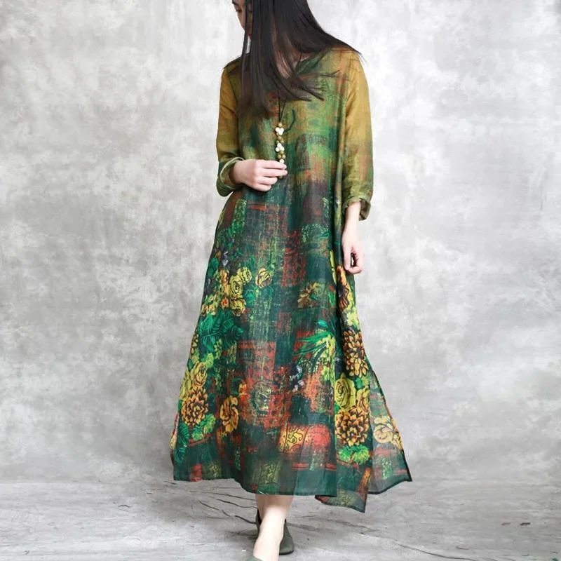 vintage-green-linen-dresses-casual-linen-clothing-dress-vintage-side-open-prints-dresses